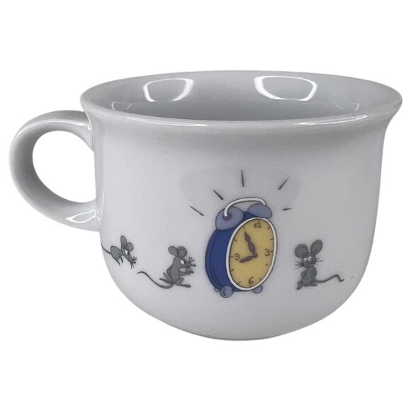 Vintage Eschenbach Bambolino Porcelain Childrens Mug Set With Elephant & Clown D - Picture 4 of 12